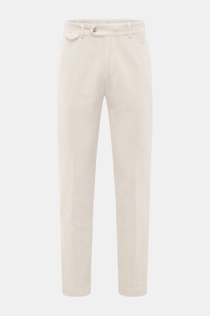 04651 / A trip in a bag - Herren - Cordhose sand