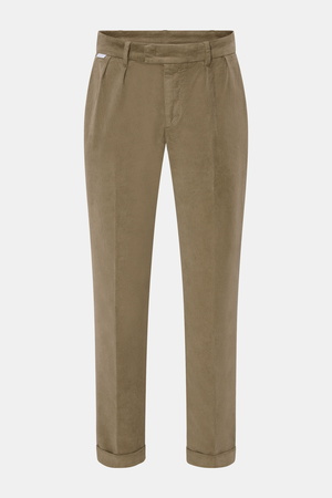04651 / A trip in a bag - Herren - Cordhose taupe