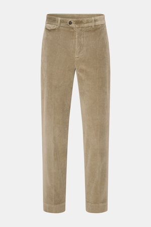 04651 / A trip in a bag - Herren - Cordhose taupe