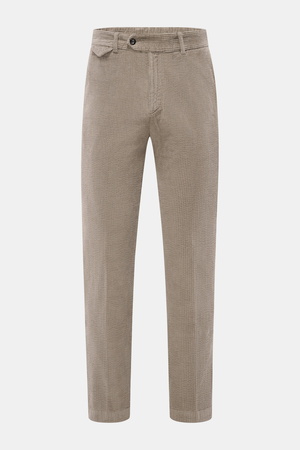 04651 / A trip in a bag - Herren - Cordhose taupe