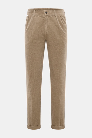 04651 / A trip in a bag - Herren - Cordhose taupe