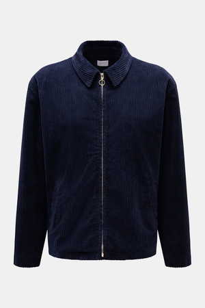 04651 / A trip in a bag - Herren - Cordjacke navy