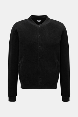04651 / A trip in a bag - Herren - Fleece-Blouson schwarz