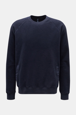 04651 / A trip in a bag - Herren - Fleece-Rundhals-Sweatshirt 'PF Crew' navy