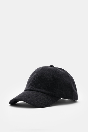 04651 / A trip in a bag - Herren - Frottee Baseball-Cap 'Terry' schwarz