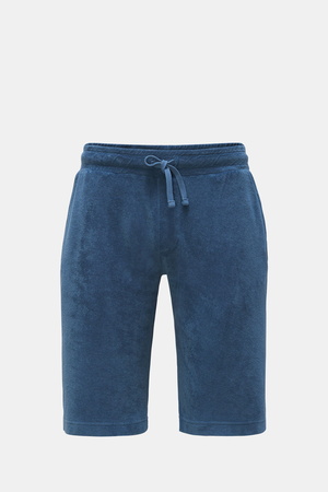 04651 / A trip in a bag - Herren - Frottee-Bermudas 'Oyster' graublau