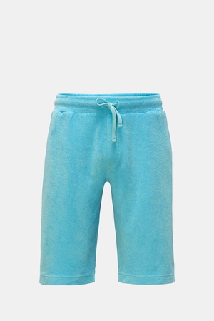 04651 / A trip in a bag - Herren - Frottee-Bermudas 'Oyster' türkis