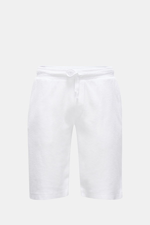 04651 / A trip in a bag - Herren - Frottee-Bermudas 'Oyster' weiß