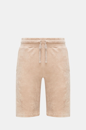 04651 / A trip in a bag - Herren - Frottee-Bermudas 'Terry Bermuda' beige