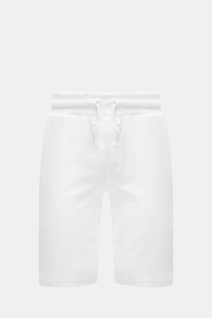 04651 / A trip in a bag - Herren - Frottee-Bermudas 'Terry Bermuda' weiß