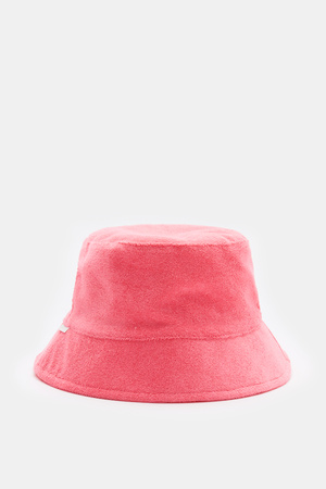04651 / A trip in a bag - Herren - Frottee Bucket Hat 'Terry Hat' koralle