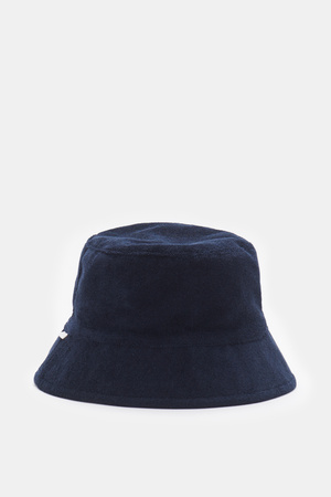 04651 / A trip in a bag - Herren - Frottee Bucket Hat 'Terry Hat' navy