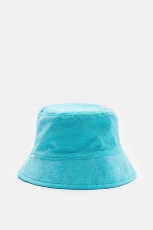 04651 / A trip in a bag - Herren - Frottee Bucket Hat 'Terry Hat' türkis