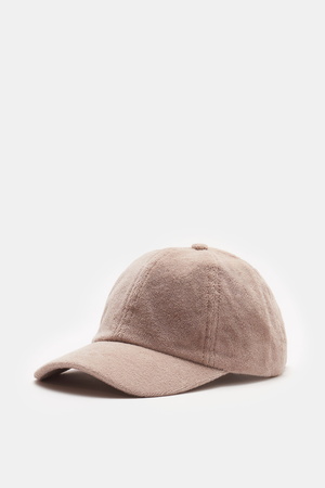 04651 / A trip in a bag - Herren - Frottee-Cap 'Oyster' beige