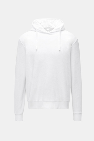 04651 / A trip in a bag - Herren - Frottee-Kapuzenpullover 'Terry Hoodie' weiß