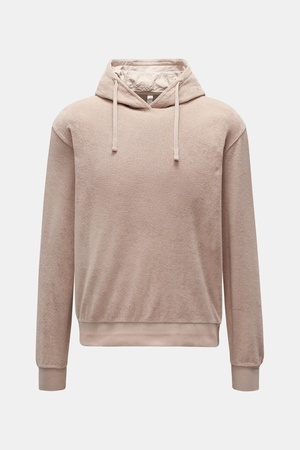 04651 / A trip in a bag - Herren - Frottee-Kapuzenpullover 'Terry Hoody' beige