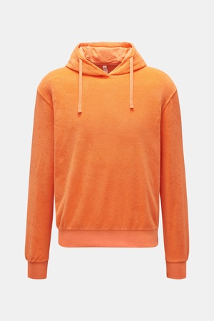 04651 / A trip in a bag - Herren - Frottee-Kapuzenpullover 'Terry Hoody' orange