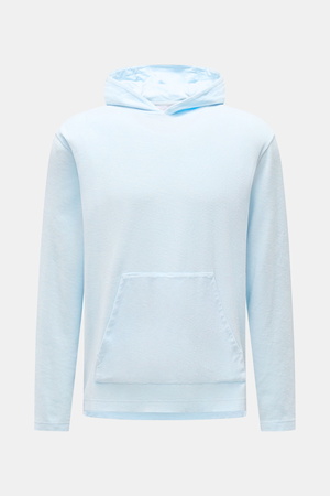 04651 / A trip in a bag - Herren - Frottee-Kapuzenpullover 'Terry' pastellblau