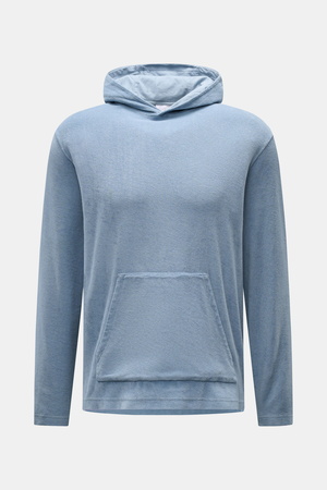 04651 / A trip in a bag - Herren - Frottee-Kapuzenpullover 'Terry' rauchblau