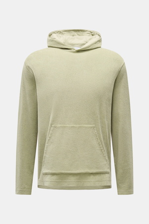 04651 / A trip in a bag - Herren - Frottee-Kapuzenpullover 'Terry' salbei