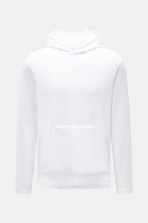 04651 / A trip in a bag - Herren - Frottee-Kapuzenpullover 'Terry' weiß