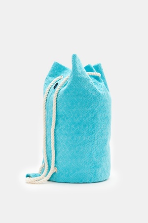 04651 / A trip in a bag - Herren - Frottee-Seesack 'Terry Sac' türkis