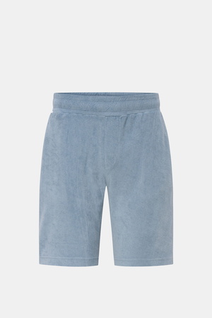 04651 / A trip in a bag - Herren - Frottee-Shorts 'Terry' rauchblau