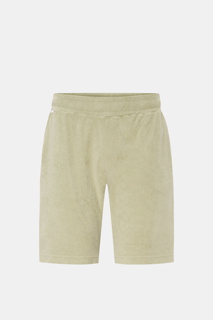 04651 / A trip in a bag - Herren - Frottee-Shorts 'Terry' salbei