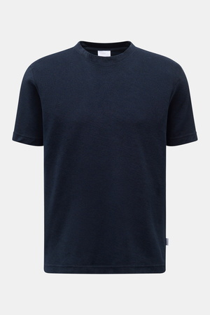 04651 / A trip in a bag - Herren - Frottee T-Shirt 'Terry Tee' navy