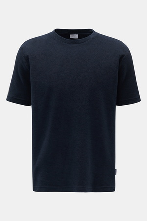 04651 / A trip in a bag - Herren - Frottee T-Shirt 'Terry Tee' navy