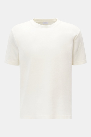 04651 / A trip in a bag - Herren - Frottee T-Shirt 'Terry Tee' offwhite