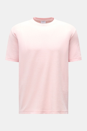 04651 / A trip in a bag - Herren - Frottee T-Shirt 'Terry Tee' rosé