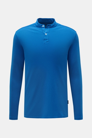 04651 / A trip in a bag - Herren - Henley-Shirt 'Organic Hemley' blau