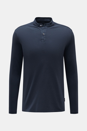 04651 / A trip in a bag - Herren - Henley-Shirt 'Organic Hemley' navy