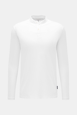 04651 / A trip in a bag - Herren - Henley-Shirt 'Organic Hemley' weiß