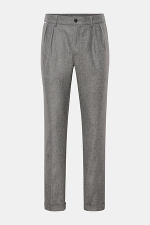04651 / A trip in a bag - Herren - Hose grau meliert