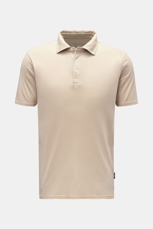 04651 / A trip in a bag - Herren - Jersey-Poloshirt 'Organic Polo' beige