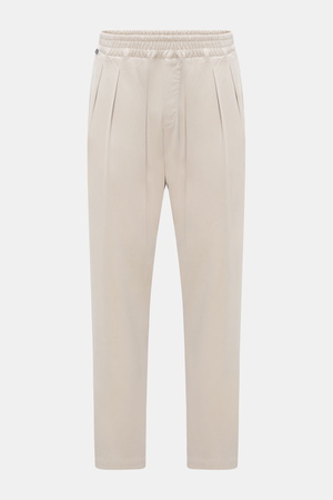 04651 / A trip in a bag - Herren - Jogpants 'Chino Jogger' beige