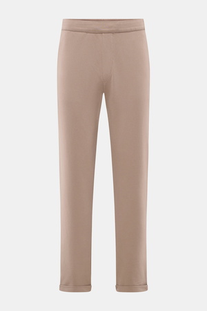 04651 / A trip in a bag - Herren - Jogpants 'If' taupe