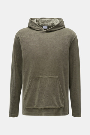 04651 / A trip in a bag - Herren - Kapuzenpullover 'Beach Hoodie' graugrün