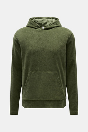 04651 / A trip in a bag - Herren - Kapuzenpullover 'Beach Hoodie' oliv