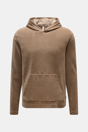 04651 / A trip in a bag - Herren - Kapuzenpullover 'Beach Hoodie' taupe