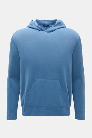 04651 / A trip in a bag - Herren - Kapuzenpullover blau