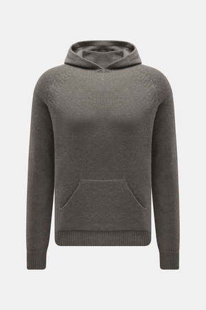04651 / A trip in a bag - Herren - Kapuzenpullover 'Blended Hoody' graugrün