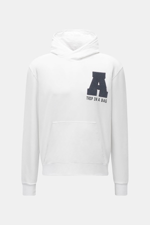 04651 / A trip in a bag - Herren - Kapuzenpullover 'College Hoodie' offwhite