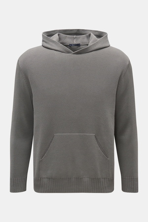 04651 / A trip in a bag - Herren - Kapuzenpullover grau