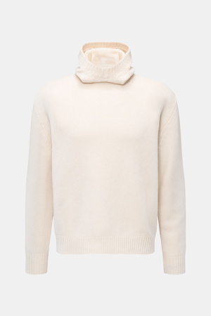 04651 / A trip in a bag - Herren - Kapuzenpullover offwhite