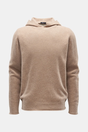 04651 / A trip in a bag - Herren - Kapuzenpullover 'Shetland Hoodie' beige