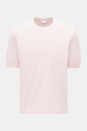 04651 / A trip in a bag - Herren - Kurzarmpullover 'Pima Cotton' rosé