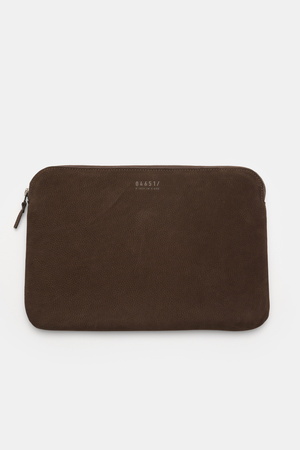 04651 / A trip in a bag - Herren - Laptop Sleeve dunkelbraun